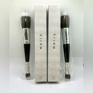 Mally Brush Pinceau Face & Eye Double Ended BNIB ~ Bundle Of Two